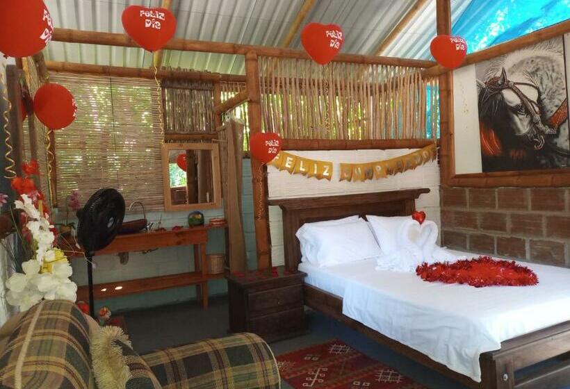 סוויטה עם בריכה, Finca Ecoturistica Los Jagueyes