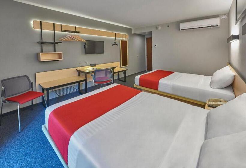 Номер Стандарт 2 Двуспальные Кровати, City Express By Marriott Monterrey Norte