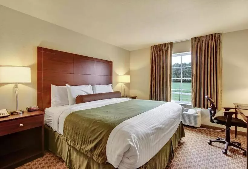 キングサイズベッドのデラックスルーム, Cobblestone Hotel & Suites   Waynesboro