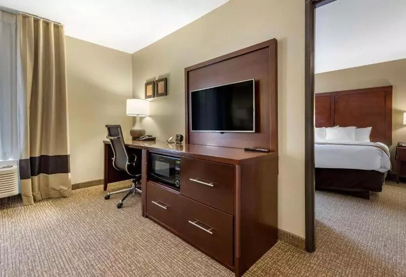 身障者適用スイートルーム, Comfort Suites Bridgeport  Clarksburg