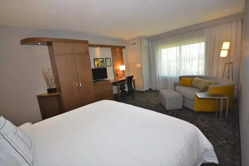 キングサイズベッドのスタンダードルーム, Courtyard By Marriott Asheville Airport
