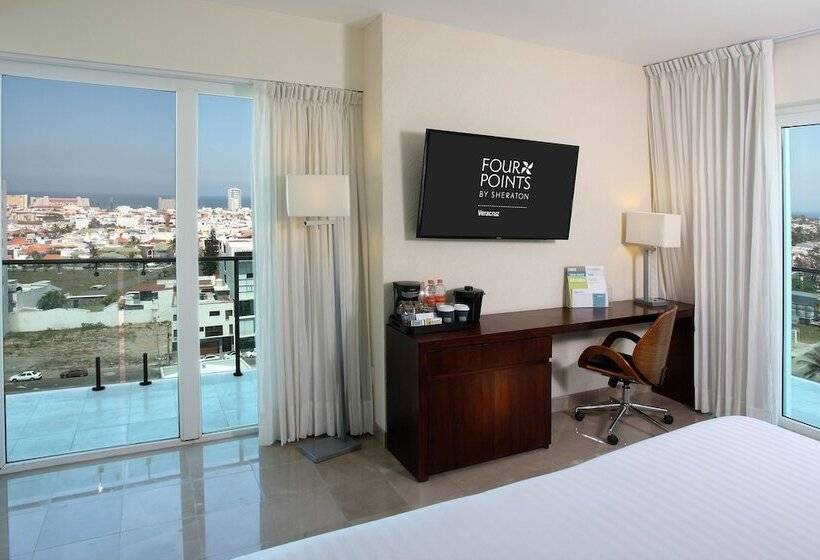 シティビューのダブルベッドスタンダードルーム, Four Points By Sheraton Veracruz
