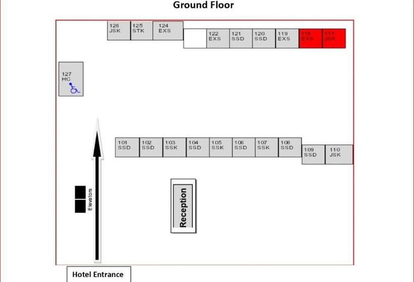带大床的小型套房, Golden Tulip Hotel Buraidah Al Qassim
