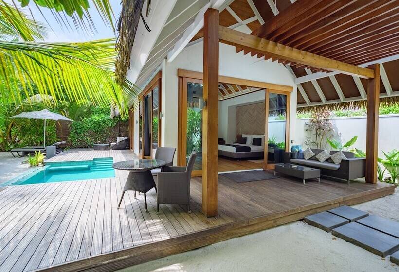 ویلای یک اتاق خوابه با استخر شنا, Kandolhu Maldives