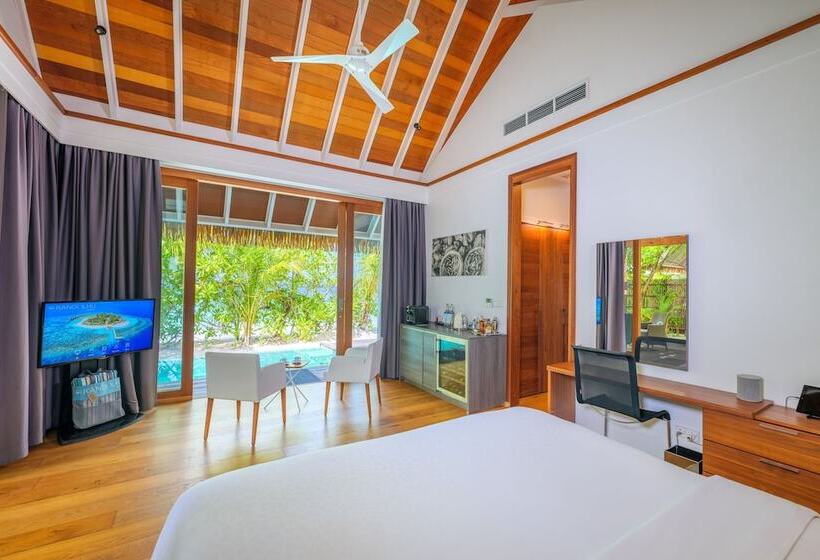 ویلای یک اتاق خوابه با استخر شنا, Kandolhu Maldives