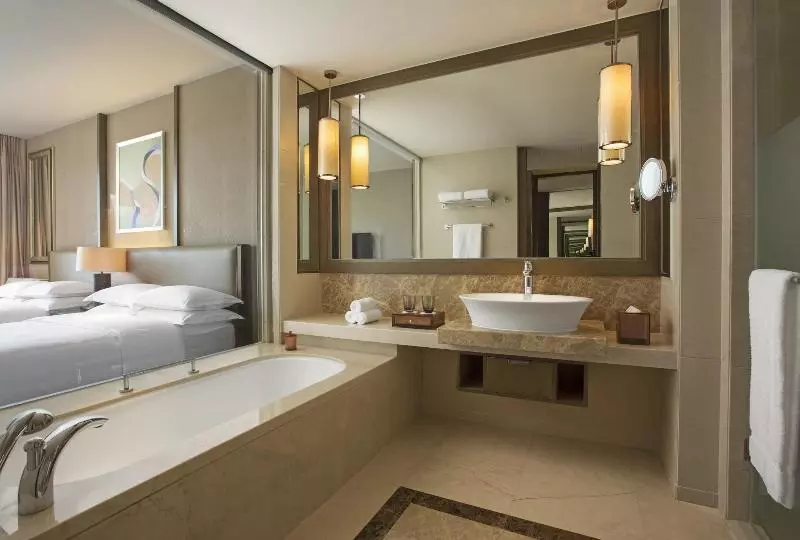 Deluxe-huone Puutarhanäkymä, Sheraton Bailuhu Resort, Huizhou