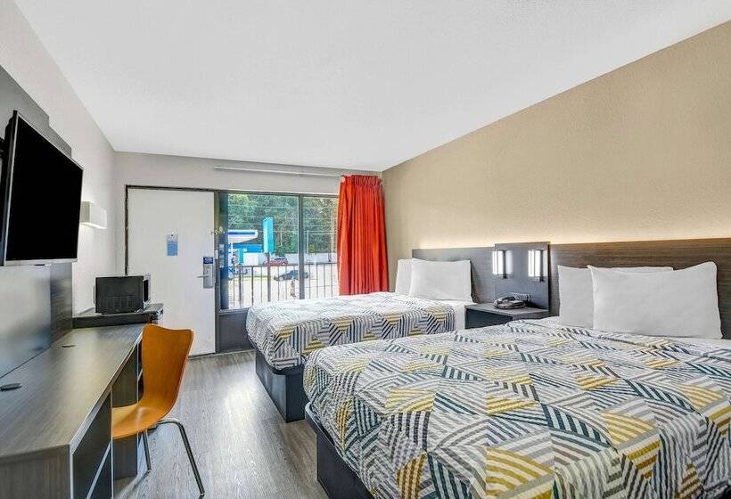 غرفه قياسيه سريرين مزدوجين, Motel 6 Dalton, Ga