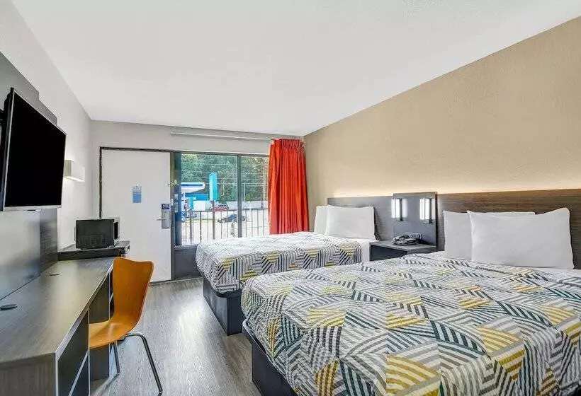 ２ダブルベッドのスタンダードルーム, Motel 6 Dalton, Ga