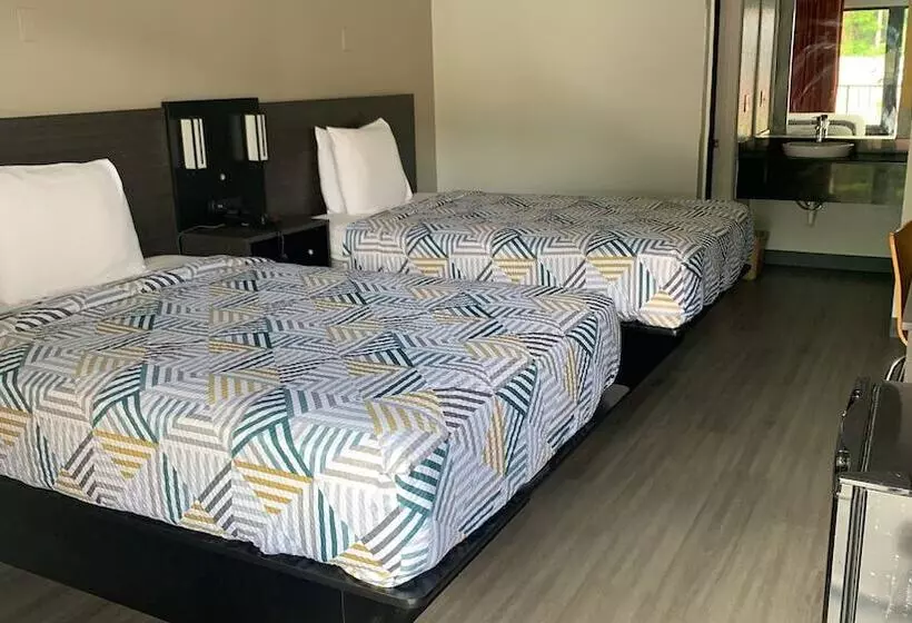 ２ダブルベッドのスタンダードルーム, Motel 6 Dalton, Ga