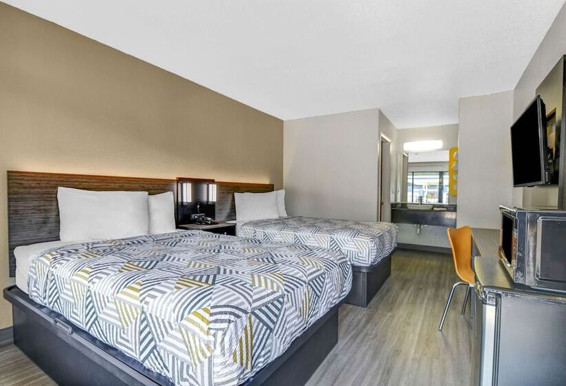 غرفه قياسيه سريرين مزدوجين, Motel 6 Dalton, Ga