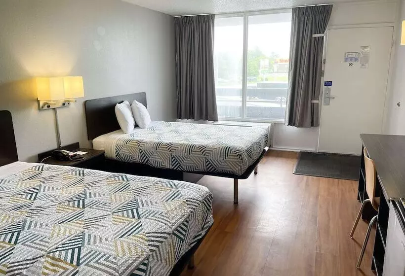 Standard-huone 2 Parivuodetta, Motel 6troy, Oh