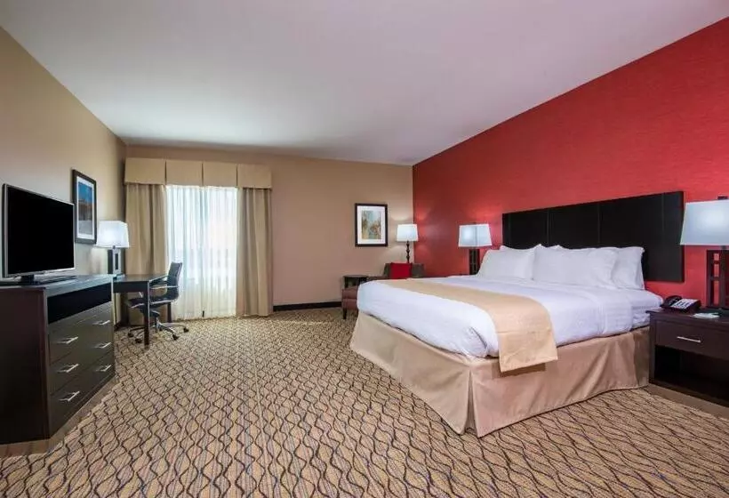 身障者適用キングサイズベッドルーム, Holiday Inn Salina, An Ihg