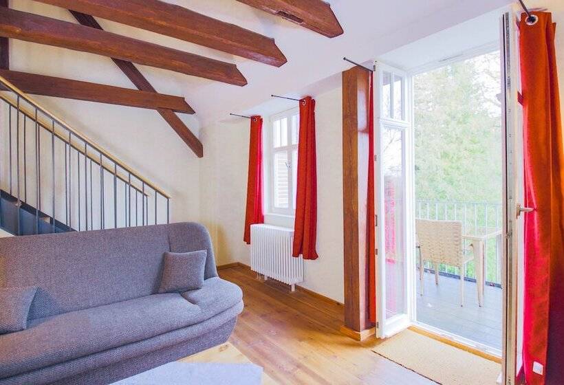 جناح مزوَّد بشرفة, Schlosshotel Fürstlich Drehna