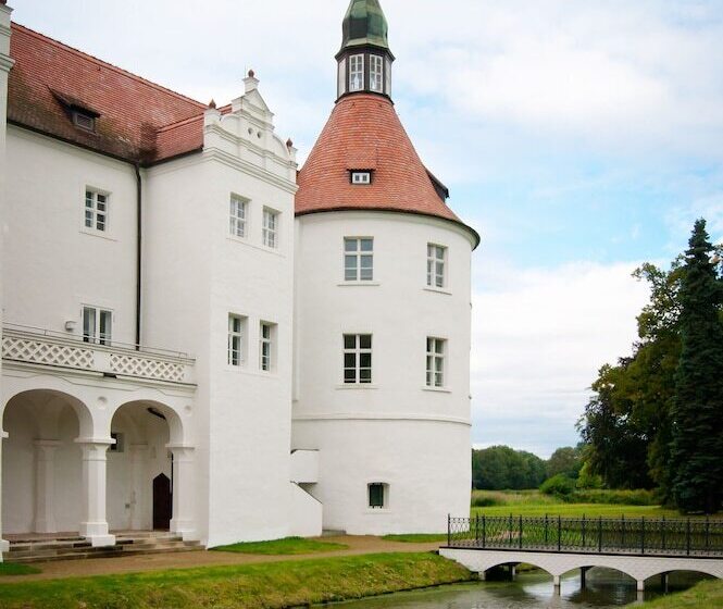 جناح جونيور مزوَّد بشرفة, Schlosshotel Fürstlich Drehna