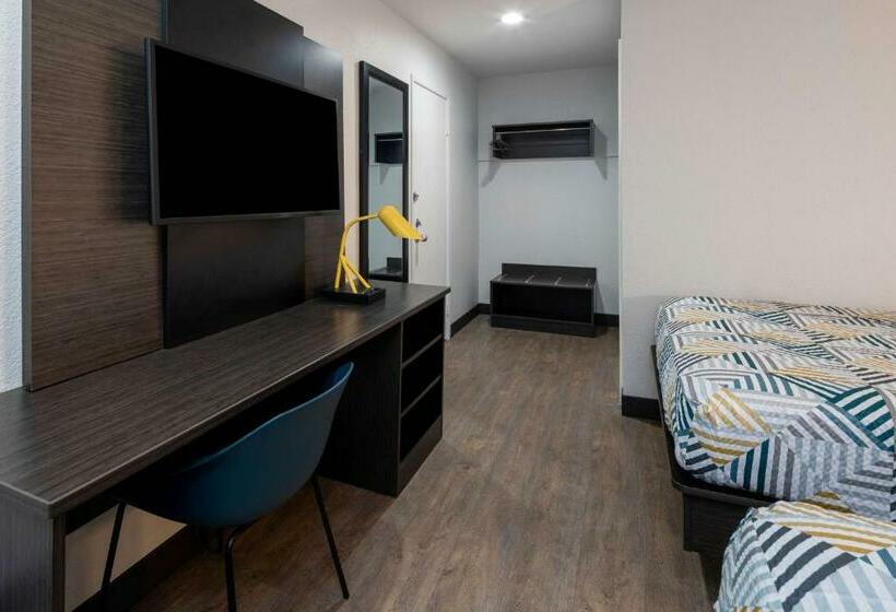 디럭스 4인 룸, Motel 6fontana, Ca