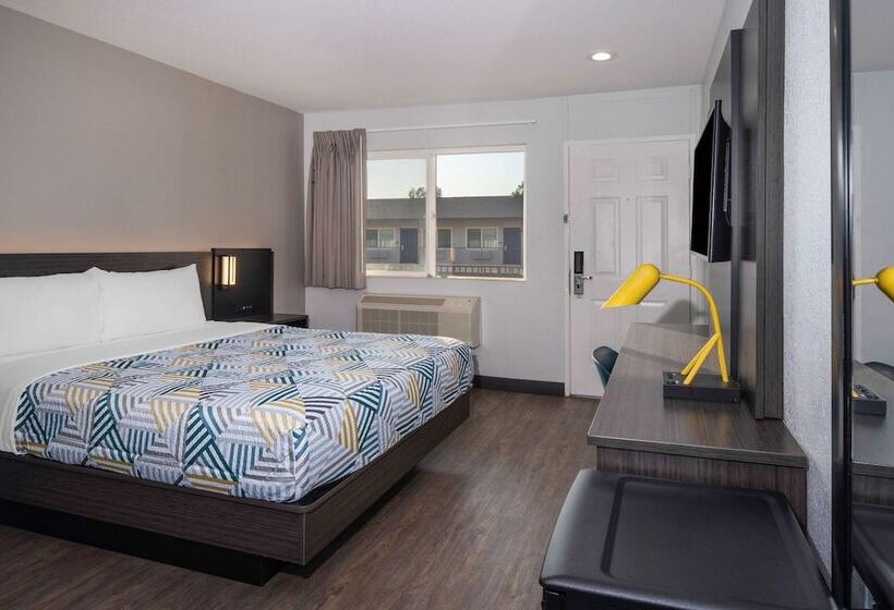 חדר דלוקס, Motel 6fontana, Ca