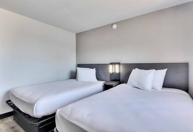 Standard-huone 2 Parivuodetta, Motel 6 Austin, Tx   Airport   South