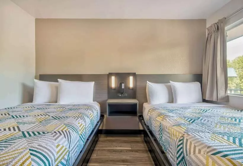 ２ダブルベッドのスタンダードルーム, Motel 6 Russellville, Ar