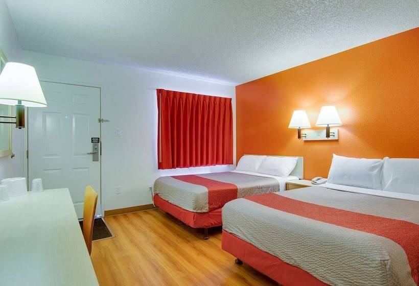 Номер Стандарт 2 Двуспальные Кровати, Motel 6tacoma, Wa  Fife