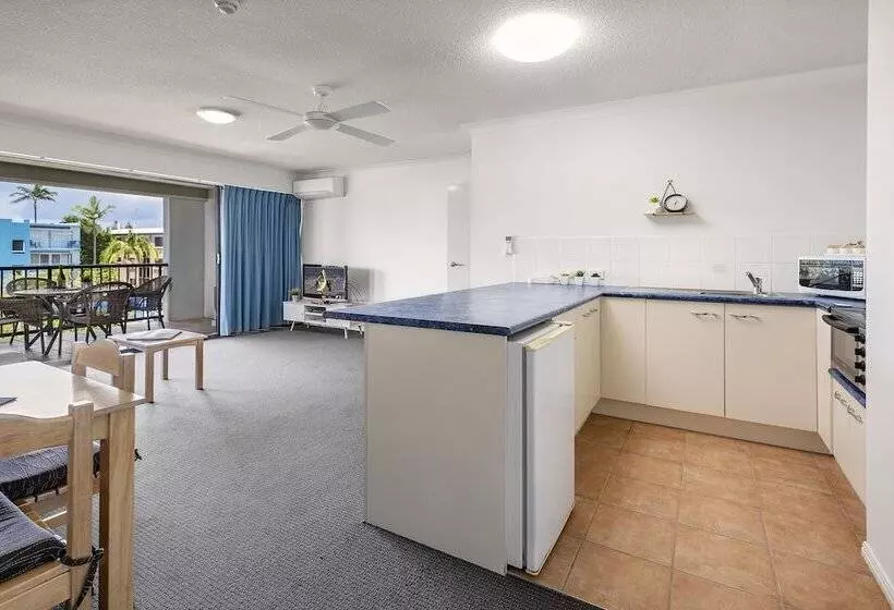 サイドシービュー１ベッドルームアパートメント, Belaire Place Motel Apartments