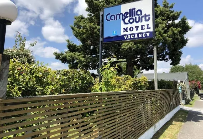Perhehuone Jaettu Kylpyhuone, Camellia Court Family Motel