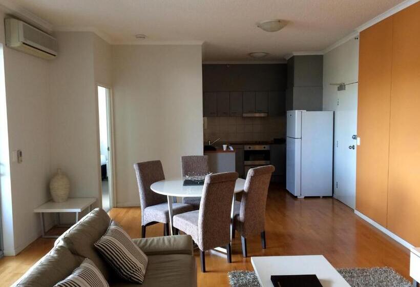 شقة غرفتين نوم مزودة بشُرفة, Frisco Apartments