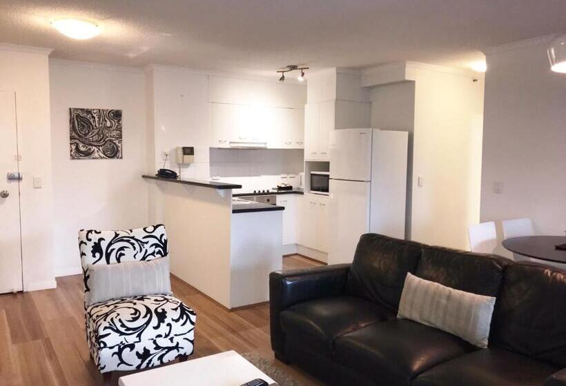 شقة غرفتين نوم مزودة بشُرفة, Frisco Apartments