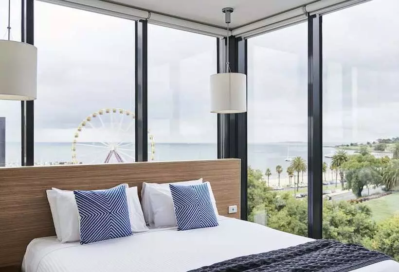 ２ベッドルームデラックスアパートメント, Oaks Vue Suites Geelong