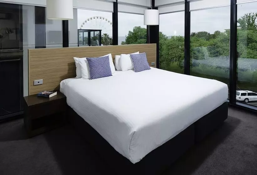 ２ベッドルームデラックスアパートメント, Oaks Vue Suites Geelong