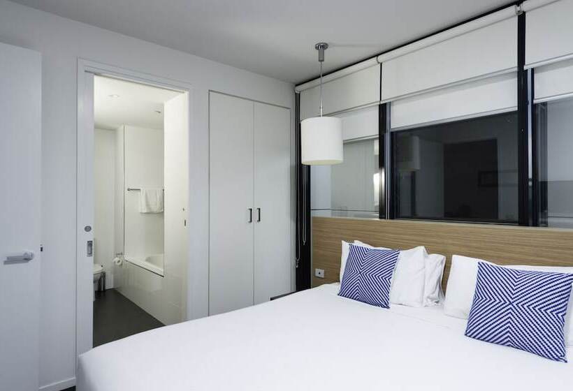 침실 2개 디럭스 아파트, Oaks Vue Suites Geelong