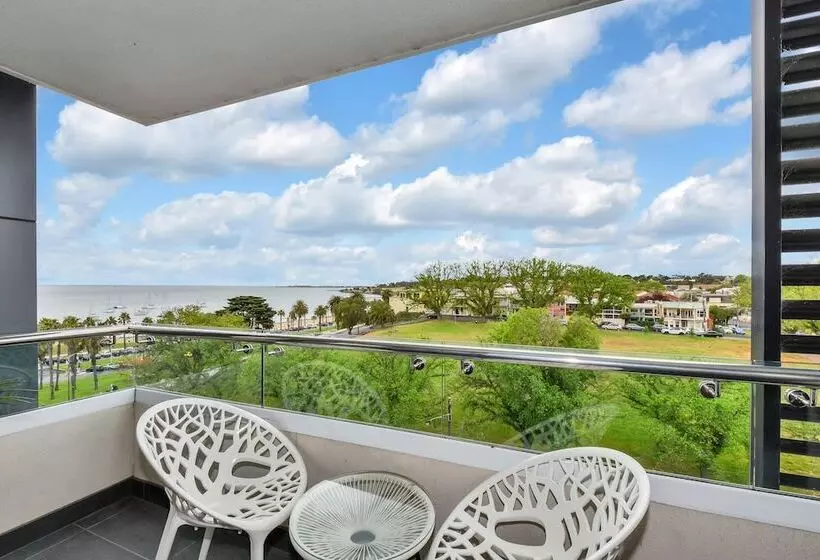 ２ベッドルームデラックスアパートメント, Oaks Vue Suites Geelong