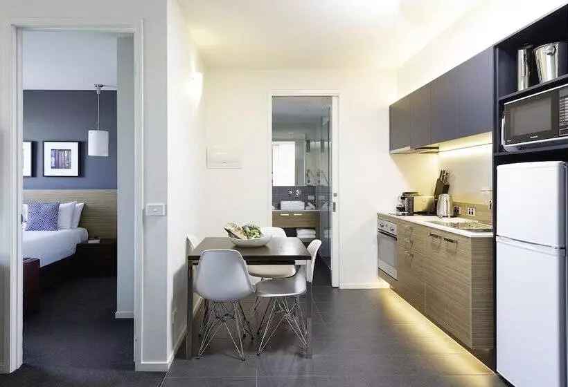 １ベッドルームファミリーアパートメント, Oaks Vue Suites Geelong