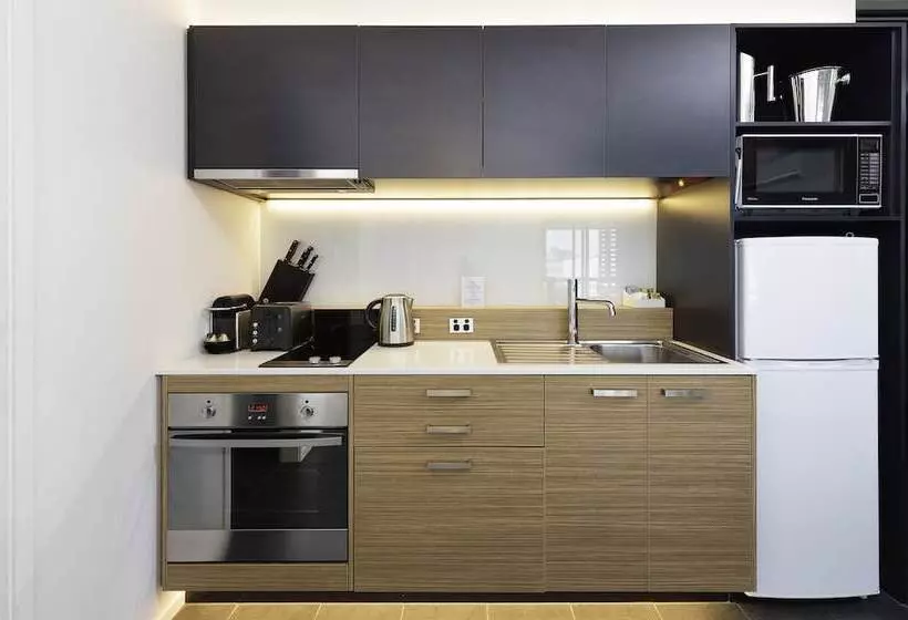 １ベッドルームファミリーアパートメント, Oaks Vue Suites Geelong