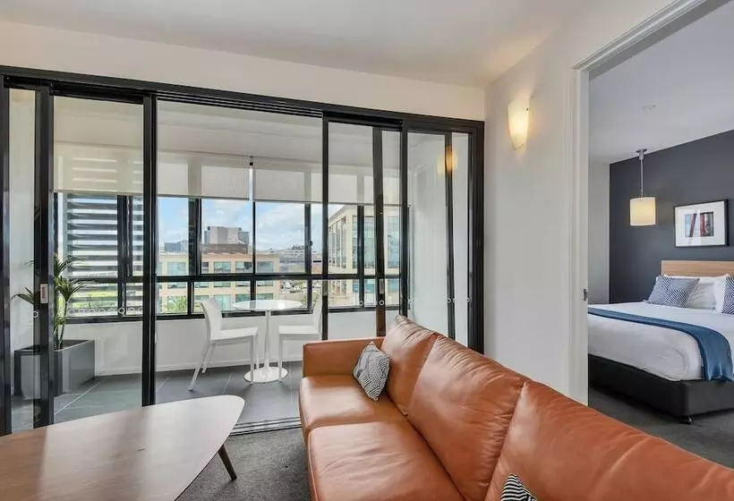 ２ベッドルームアパートメント, Oaks Vue Suites Geelong