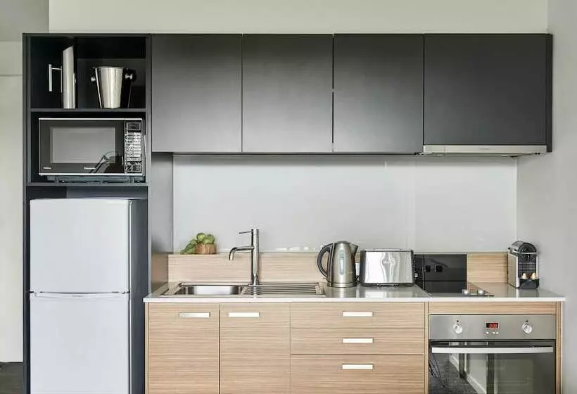 ２ベッドルーム家族用アパートメント, Oaks Vue Suites Geelong