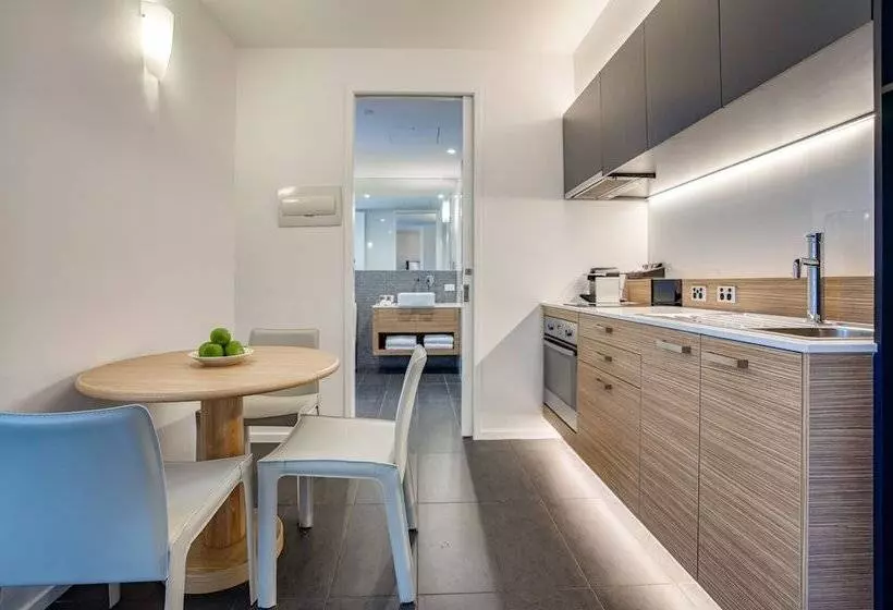 １ベッドルームファミリーアパートメント, Oaks Vue Suites Geelong