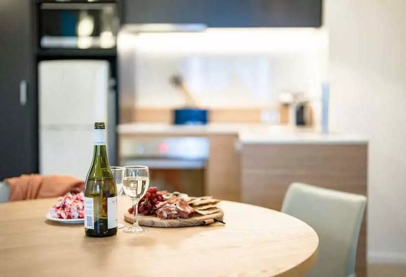 ２ベッドルームアパートメント, Oaks Vue Suites Geelong