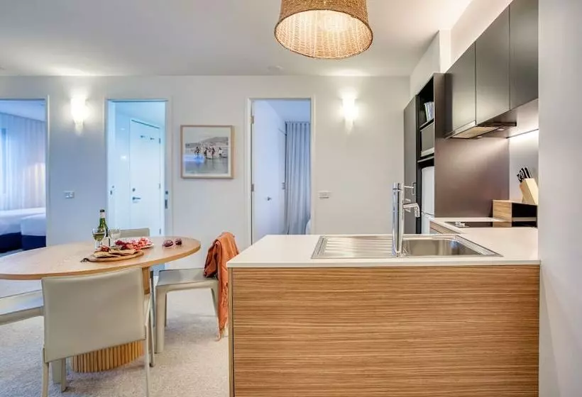 ２ベッドルームアパートメント, Oaks Vue Suites Geelong