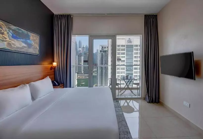 آپارتمان پرمیوم 1 خوابه با چشم‌انداز, Royal Regency Suites Marina