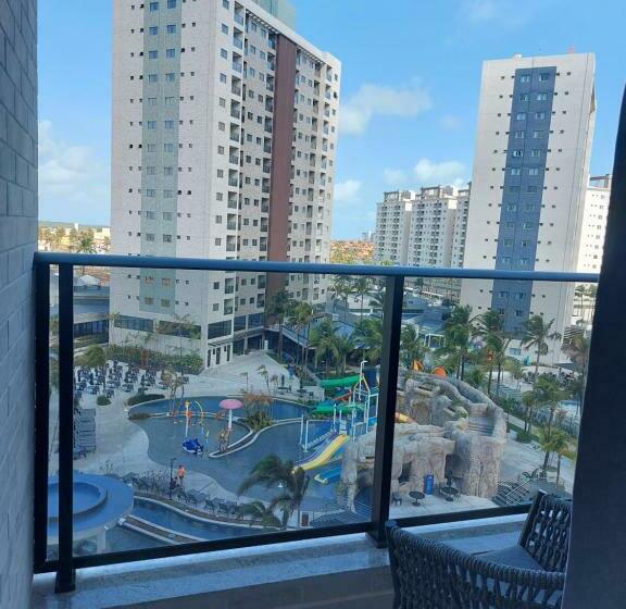 1 Bedroom Apartment with Balcony, Salinas Premium Resort   1 Quarto   Vista Mar