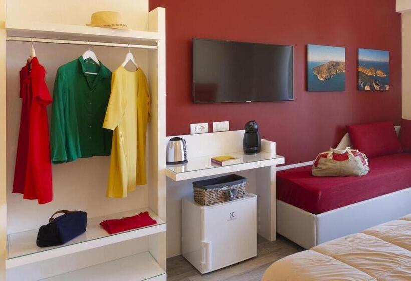 バルコニー付きデラックスルーム, Parco Tasso Guest House