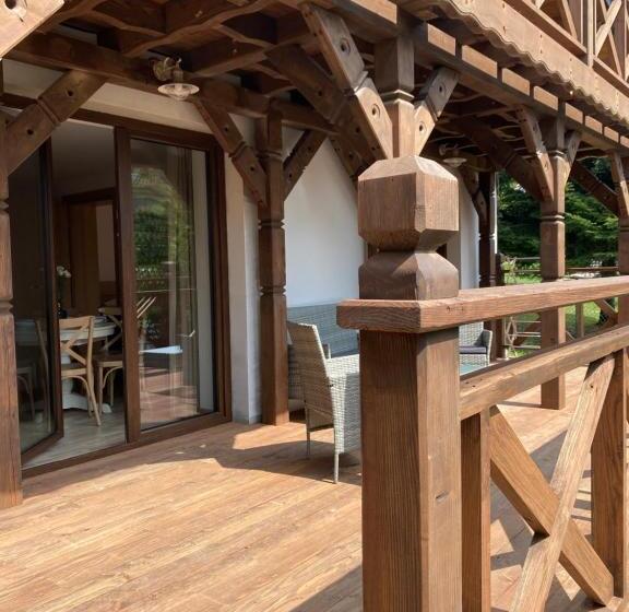 Апартаменты 1 Спальня Вид на Сад, Anielski Zakątek Solina