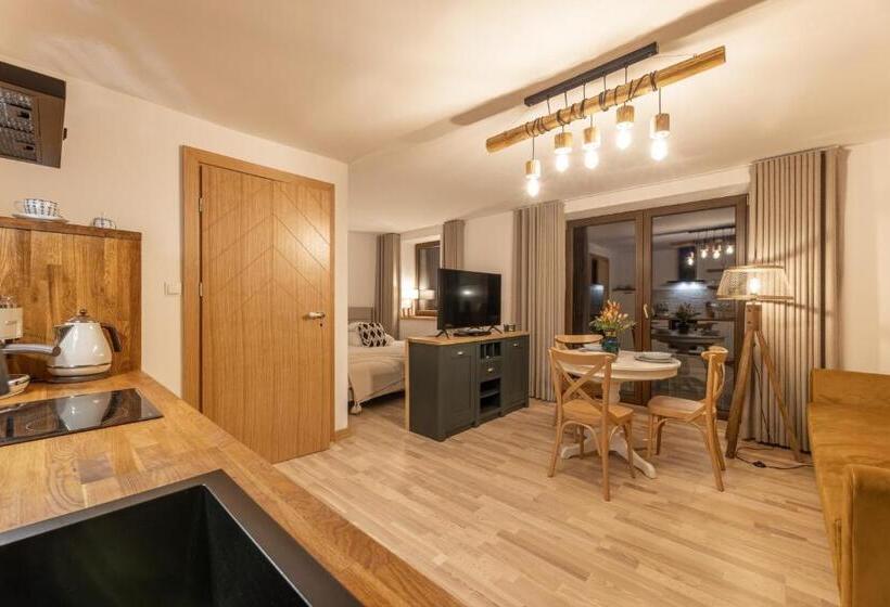 Студио Стандарт Кровать Кинг, Anielski Zakątek Solina