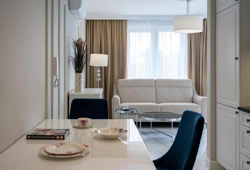 شقة غرفة واحدة مطلة على الحديقة, Apartamenty Prestige Mielno Uniescie