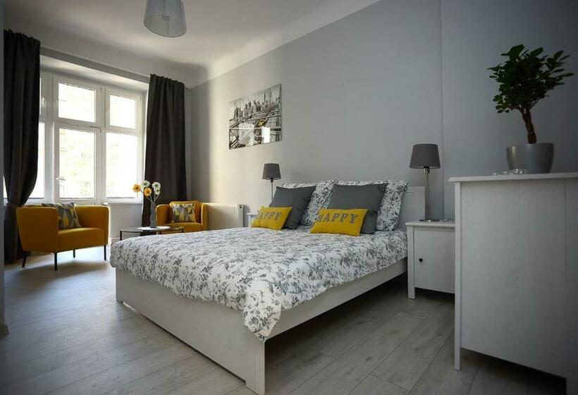 발코니 디럭스 룸, Colourful Rooms Wrocław