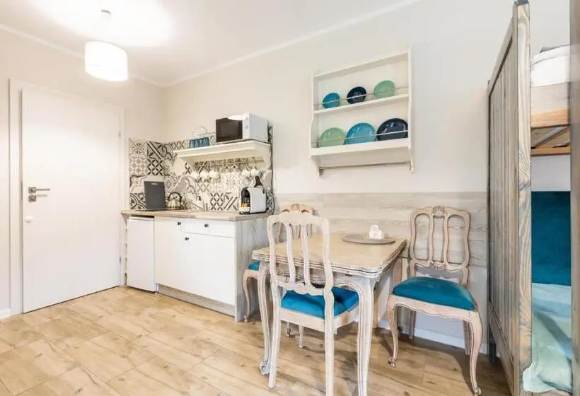 テラス付き1ベッドルームアパートメント, Apartementy Weranda Z Ogrodem W Centrum