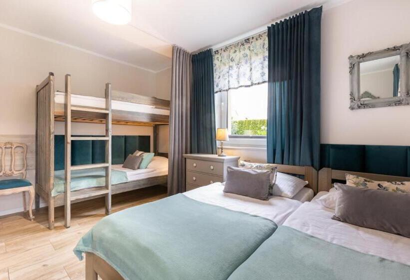 Апартаменты 1 Спальня с Террасой, Apartementy   Weranda   Z Ogrodem W Centrum