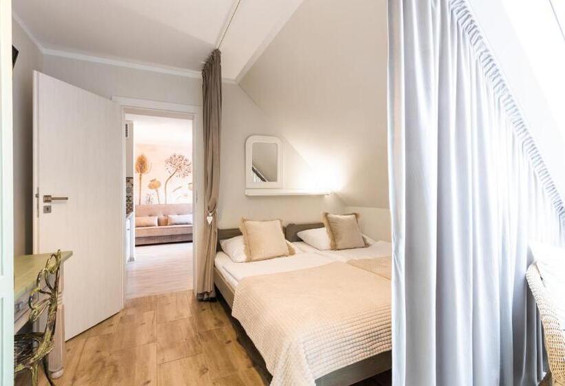 ２ベッドスイートルーム, Apartementy   Weranda   Z Ogrodem W Centrum