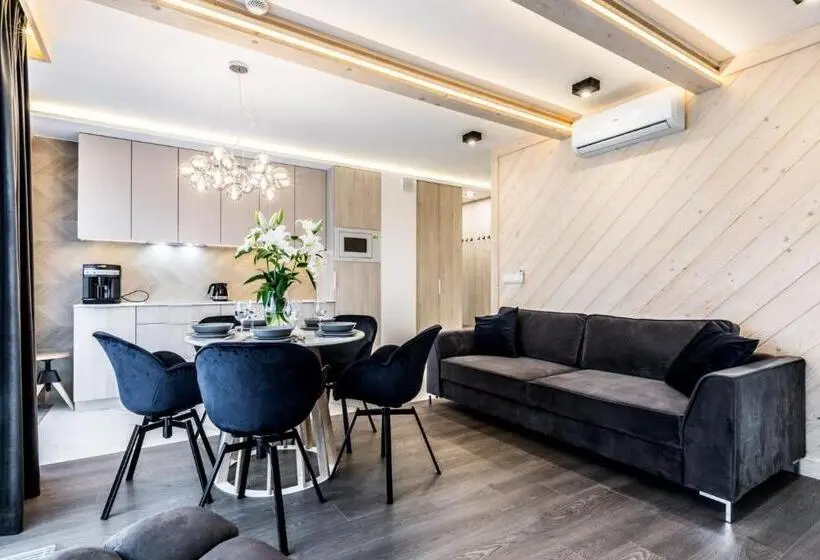 Huoneisto 2 Makuuhuonetta, Białka Residence Ski   100m Do Termy Bania Odkryj Białke