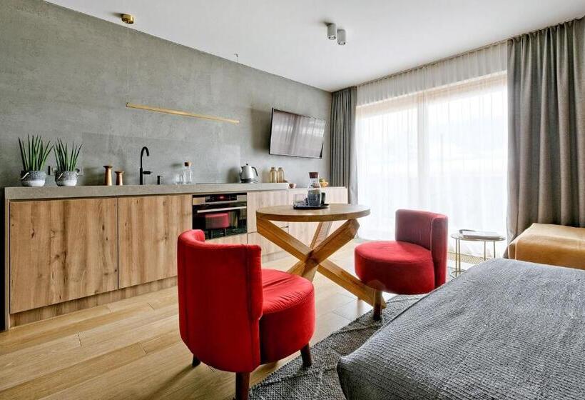 Студио Стандарт с Террасой, Białka Residence Ski   100m Do Termy Bania Odkryj Białke